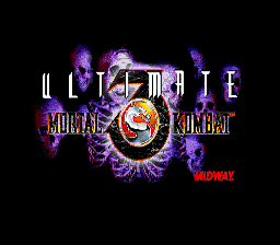 Ultimate Mortal Kombat 3 (Europe) Title Screen